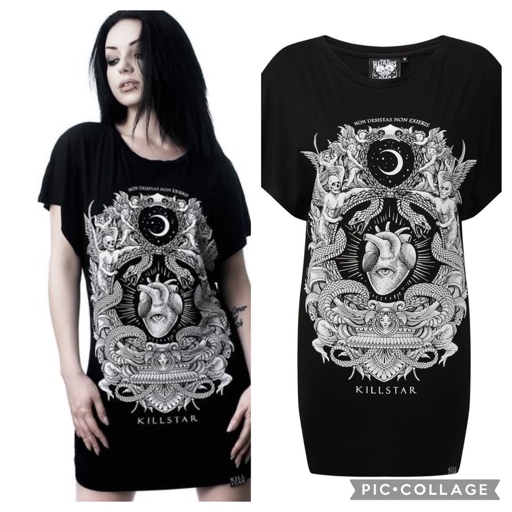 KILLSTAR Never Surrender Batwing Tunic